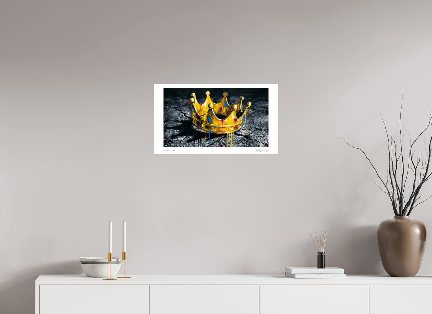 64 x 36 cm, Fine Art Print - Pearl The Fallen Crown (Open Edition — Fine Art Print)