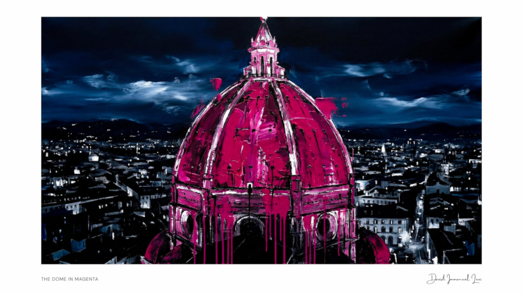 Main image The Dome in Magenta (Open Edition — Fine Art Print)