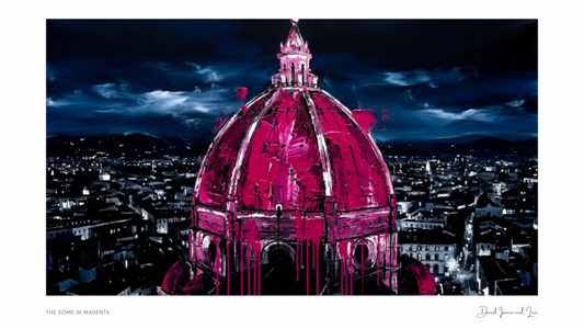 Main image The Dome in Magenta (Open Edition — Fine Art Print)