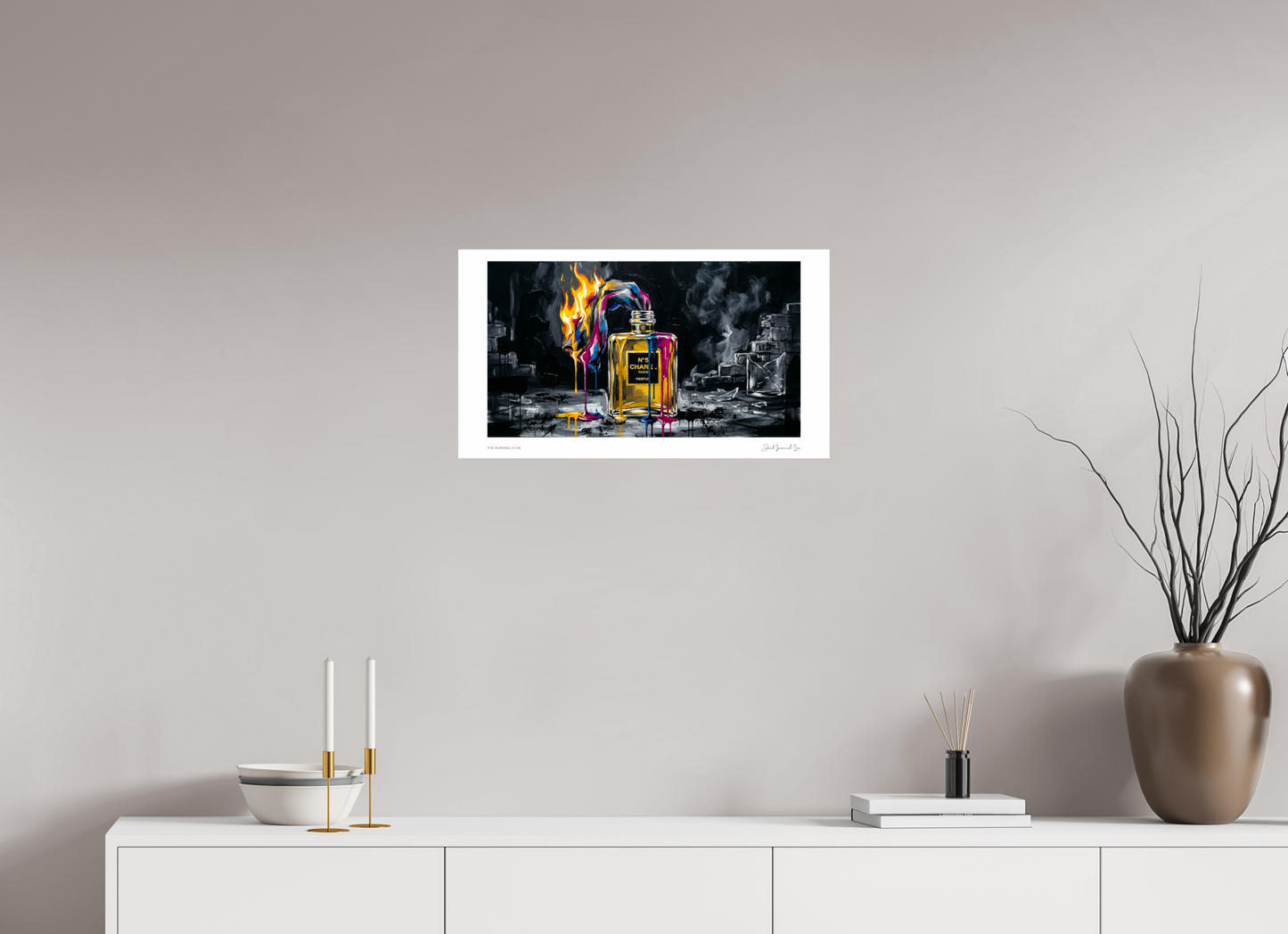 64 x 36 cm, Fine Art Print - Pearl The Burning Icon (Open Edition — Fine Art Print)
