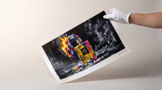 The Burning Icon (Open Edition — Fine Art Print)